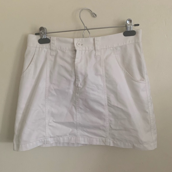 Y-3 White Cargo Skirt - Picture 3 of 5